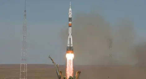 Ракетата Съюз на МКС претърпя авария при старта си