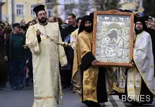 Чудотворната икона "Достойно есть" отново потегля на път