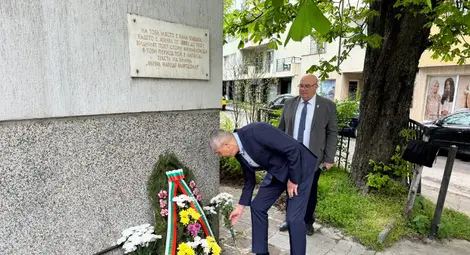 Русе почете Стоян Михайловски, отбелязвайки 133 години от създаването на химна &bdquo;Върви, народе възродени&ldquo;