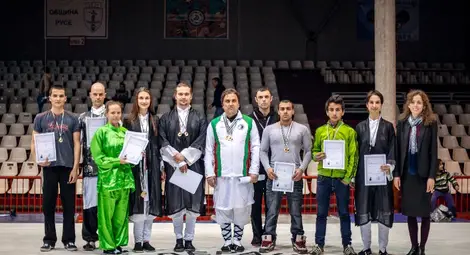 67 медала за Русе от държавното по ушу