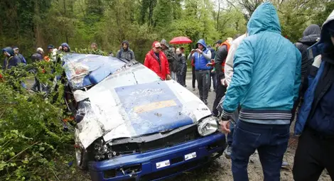 Сериозен инцидент прекрати етап от рали Варна /галерия/