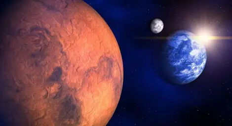 На Марс може и да е текла вода, но за кратко На Марс може и да е текла вода, но за кратко