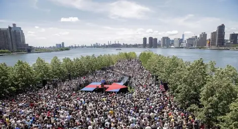 Хилари Клинтън откри официално кампанията си /видео/