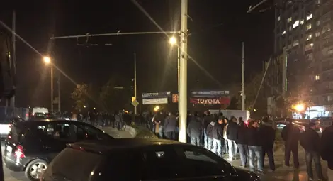 Втора блокада на кръговото от &bdquo;бавно пресичащи&ldquo; полицаи