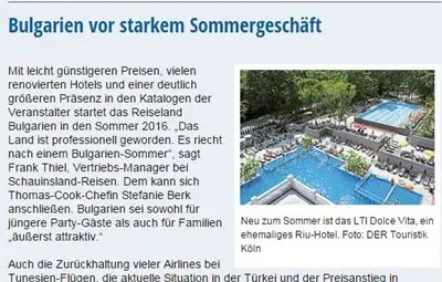 Германски седмичник прогнозира: Мирише на българско лято