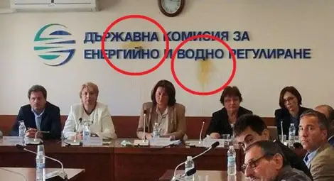 Замериха с яйца председателката на ДКЕВР Светла Тодорова