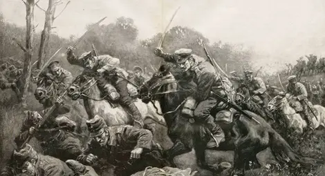 Дивизията на ген. Колев в битка.