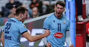 Волейболистите срещу поляк, бразилец и колумбиец на паркета в Монтана