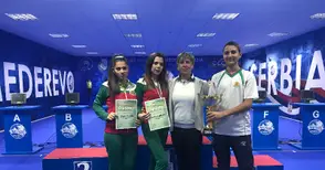 Гергана Калоева шампионка с пистолет на сръбски рубеж