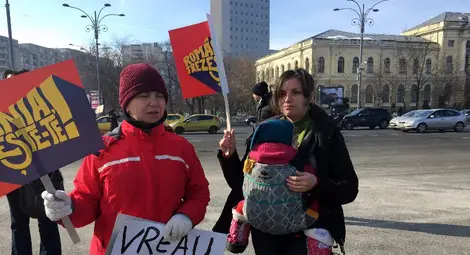 Букурещ, Площадът на гнева