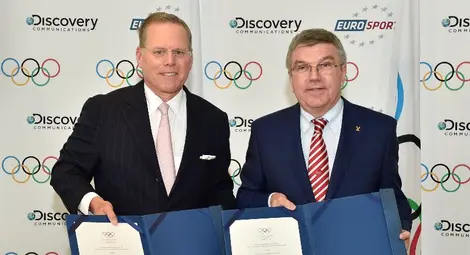 МОК присъди на Discovery и Eurosport всички права за телевизионно и мултиплатформено излъчване в Европа на Олимпийските игри от 2018 до 2024