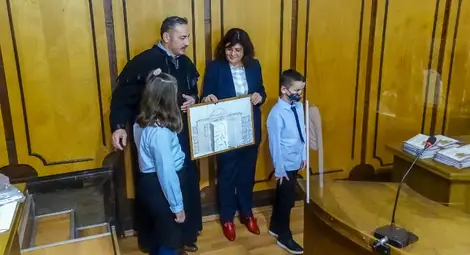 Третокласници от СУ &bdquo;Йордан Йовков&ldquo; гостуваха на Районен съд - Русе в Деня на отворените врати