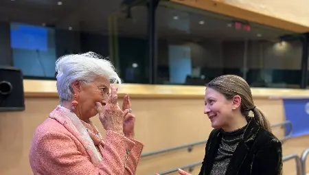 На среща с Цветелина Пенкова Кристин Лагард заяви ясна подкрепа на ЕЦБ за България в прехода към еврото