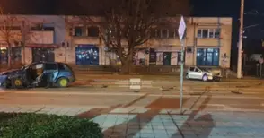 Млад шофьор с опасност за живота след отнемане на предимство при излизане на „Липник