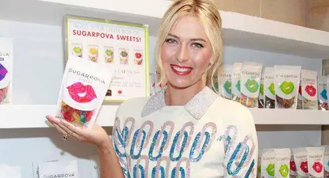 Бонбонките на Мария Шарапова опасни за здравето на децата