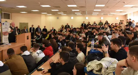 В Русенския университет представиха българскато иновативна компания от сферата на аерокосмическото инженерство &bdquo;Dronamics&ldquo;&nbsp;