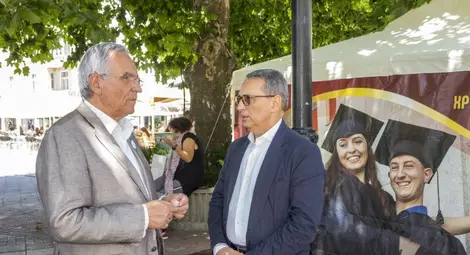 Проф. Пламен Моллов, ректор: Радвам се, че ситуирахме УХТ в сърцето на Пловдив /галерия/