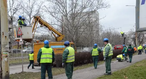 Обновяват тролейбусната мрежа по  &bdquo;Липник&ldquo; към площад &bdquo;Оборище&ldquo;
