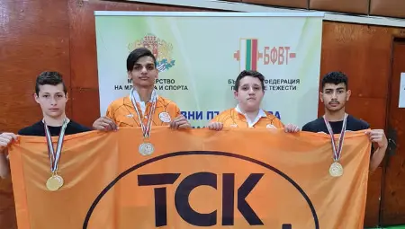 Нови титли за тежкоатлетите на "Русе" на първенството в Хасково