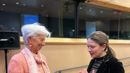 На среща с Цветелина Пенкова Кристин Лагард заяви ясна подкрепа на ЕЦБ за България в прехода към еврото