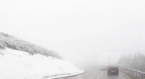 Зимата се завърна! Ето къде побеля от сняг 