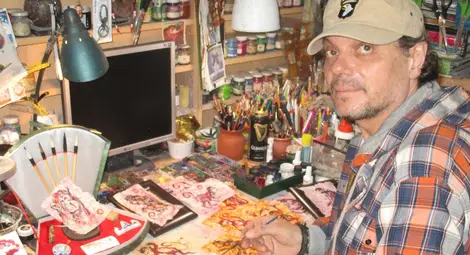 Художникът Оги Балканджиев  ще рисува Огнени маймуни