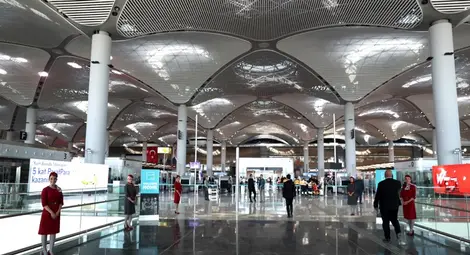 Ердоган открива най-голямото летище в света