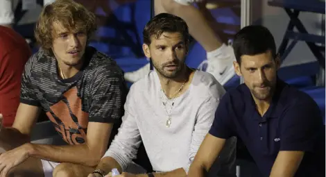 Григор Димитров е дал отрицателна проба за коронавирус