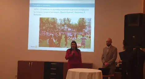 Наталия Ярославская беше гост на рождения ден на Ротари клуб &bdquo;Русе-Дунав&ldquo;.            Снимки: Авторът и личен архив