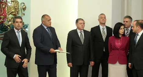Борисов обяви кабинета