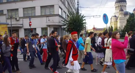 Пълни с впечатления се завърнаха българските младежи от младежката православна среща преди две години в Клуж Напока.					 	   