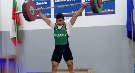 Щангист номер 1 Ангел Русев европейски шампион в Букурещ