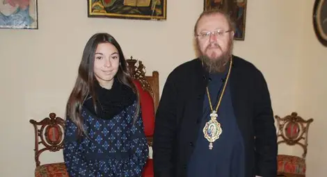 Дядо Наум благослови Габи за &bdquo;Евровизия&ldquo;