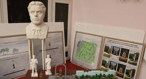 Проектът на колектива на скулптора Георги Радулов.