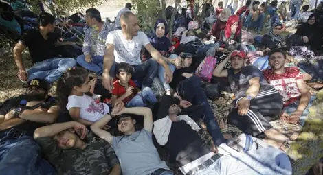 Автогарата на Истанбул е окупирана от бежанци