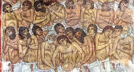 Св. 45 мъченици пострадали в арменския град Никопол