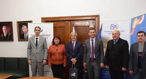 Н.Пр. Алехандро Зотнер Майер - посланик на Република Аржентина в България  посети Русенския университет