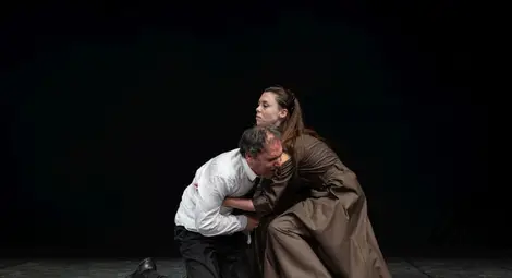 Сцена от "Крал Лир" Сцена от "Крал Лир"