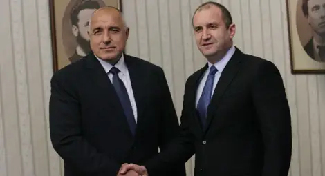 Радев връчва мандат на Борисов за съставяне на кабинет