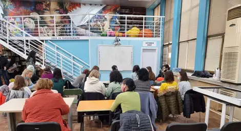 Избягалата от войната в Украйна Надежда: Много сме благодарни, че има такава страна, която ни помага