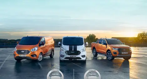 Двойна победа за Форд в международната надпревара за ван и пикап на 2020 година