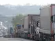 И заседналите по Международното камиони тровили въздуха