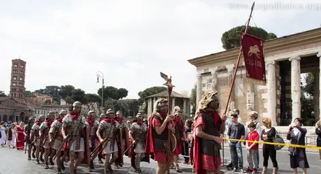 Легионери от Свищов взеха участие в празниците по повод 2768&deg;години от основаването на Рим /галерия/