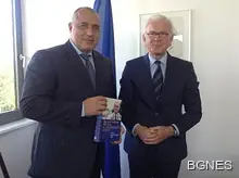 Борисов се срещна с Ханс-Герт Пьотеринг в Берлин Борисов се срещна с Ханс-Герт Пьотеринг в Берлин