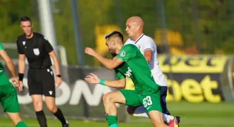 Миро Будинов се раздаде в мача срещу &bdquo;Лудогорец 2&ldquo;. Снимка: &bdquo;Нов спорт&ldquo;