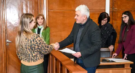 Окръжен съд – Русе прие първите за годината стажант-юристи Окръжен съд – Русе прие първите за годината стажант-юристи