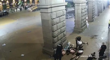 Ужасяващи кадри! Ето как полицията биеше протеста на 10 юли 2020 г.