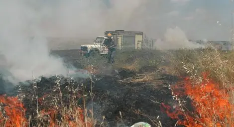 Лумна пожар до Рилския манастир Лумна пожар до Рилския манастир