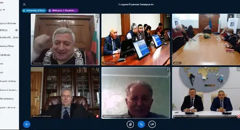 Партньори зад граница поздравиха онлайн университета за 75-годишнината му