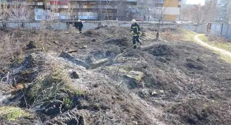 Цигара запали сухи треви в "Чародейка" /галерия/